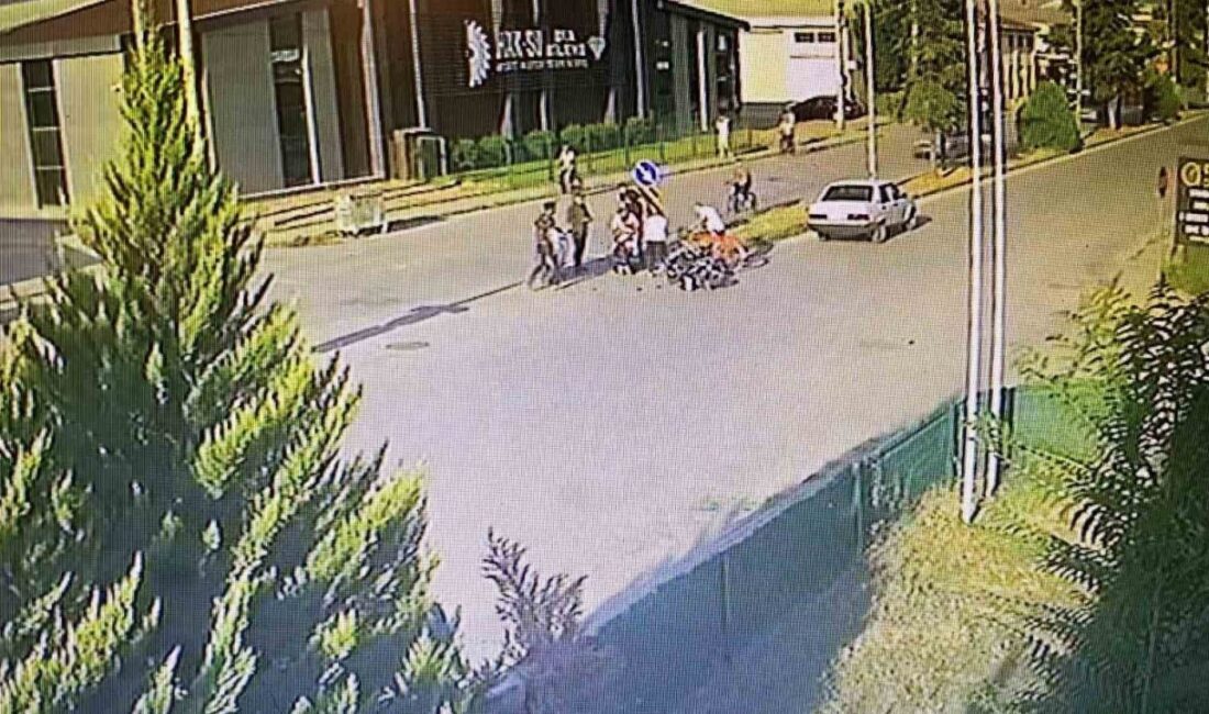 Bursa’nın İnegöl ilçesinde, 27 yaşındaki Cemal P. yönetimindeki motosiklet, sola
