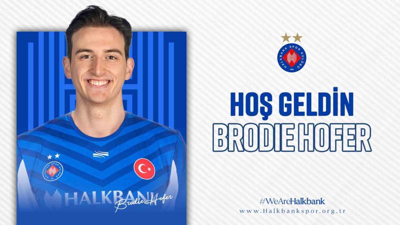 Halkbank, 2025-2026 sezonu için Kanadalı smaçör Brodie Hofer ile anlaştı.