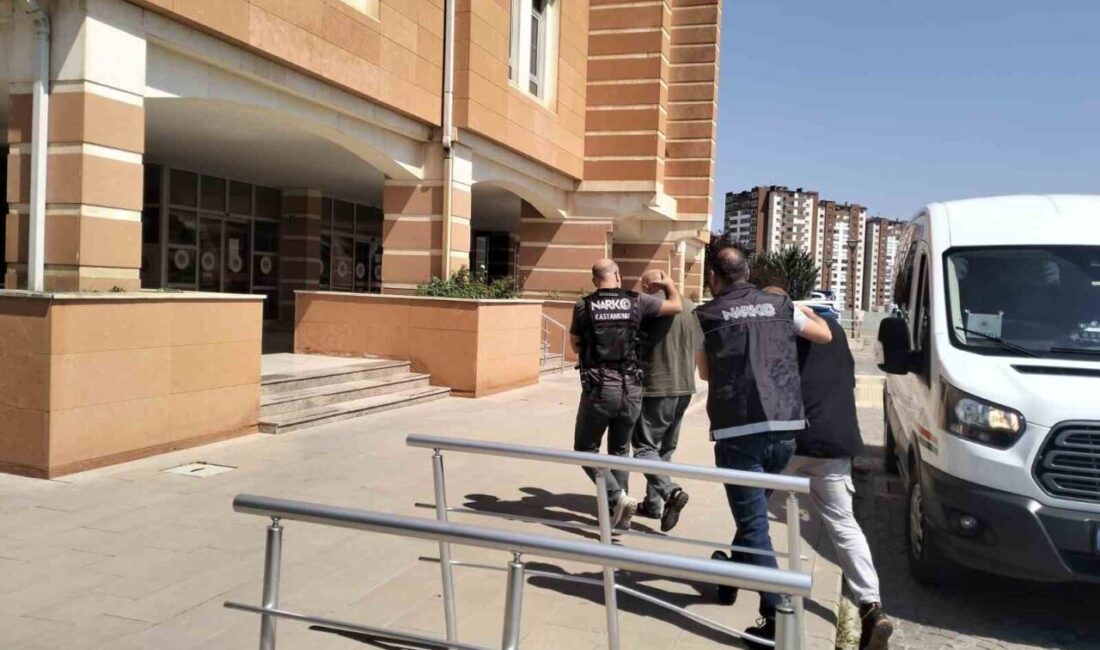 Kastamonu'da narkotik polisinin düzenlediği operasyonda M.K. ve G.C. gözaltına alındı.