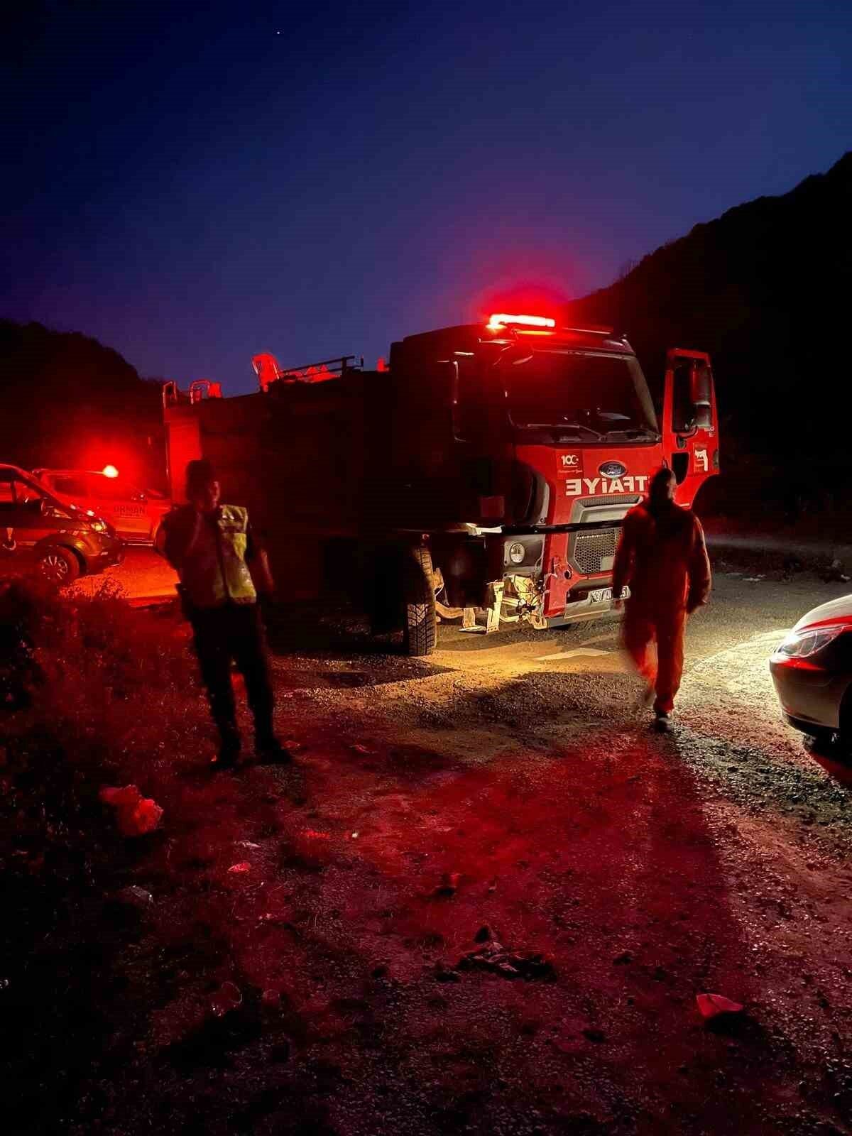 Kastamonu'nun Cide ilçesinde ormanlık alanda ateş yakan 4 şahsa, yasağı