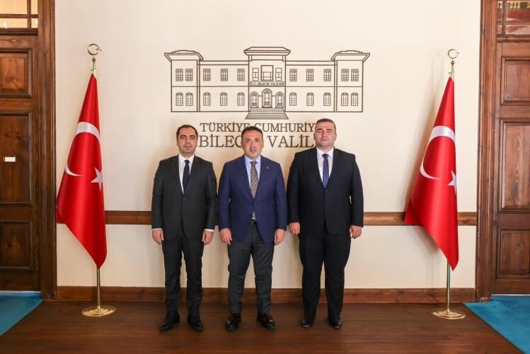 Bilecik'te Yenipazar Kaymakam Vekili Mehmet Salih Uçar ve İnhisar Kaymakam