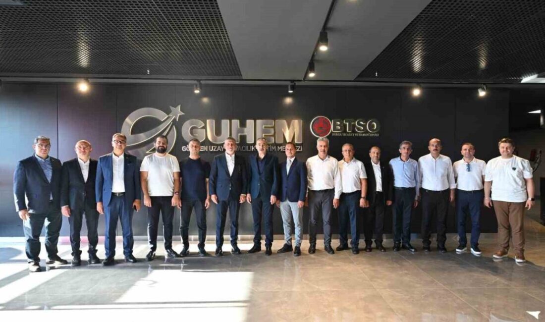 Kayseri Ticaret Odası Başkanı Ömer Gülsoy ve ekibi, Bursa Ticaret