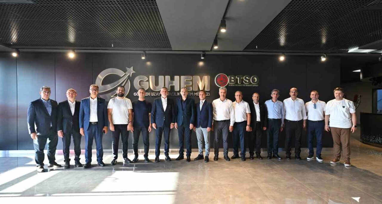 Kayseri Ticaret Odası Başkanı Ömer Gülsoy ve ekibi, Bursa Ticaret