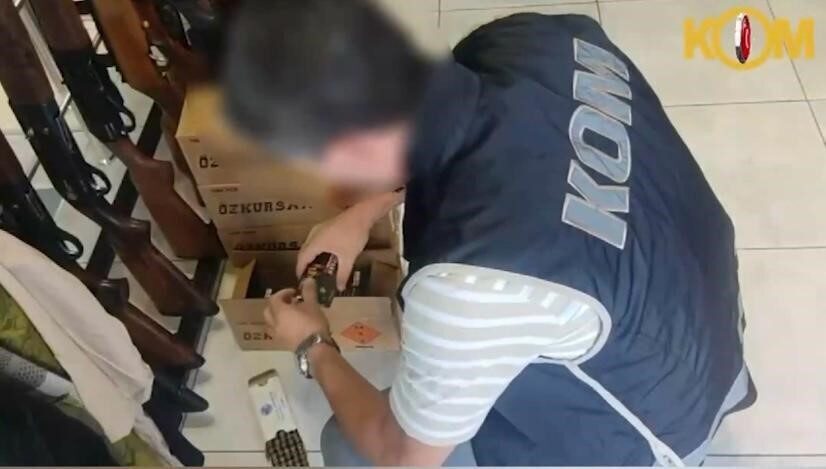 Kayseri'de gerçekleştirilen polis operasyonunda, N.K. adlı 50 yaşındaki bir şahıs