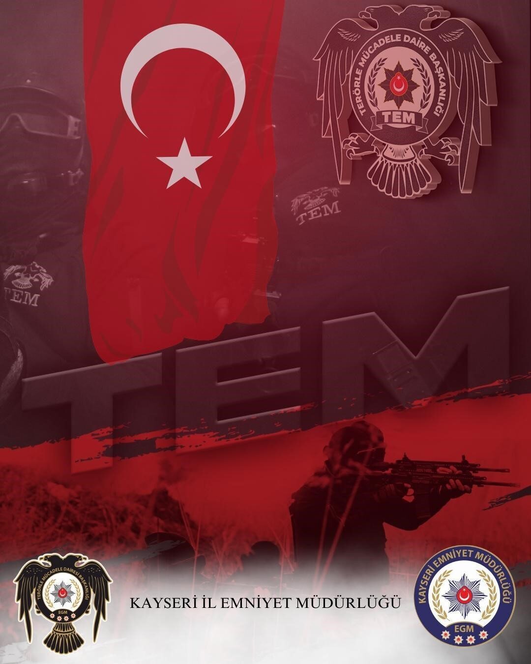 Kayseri'de, FETÖ üyesi ihraç astsubay V.B. (43), 6 yıl 10