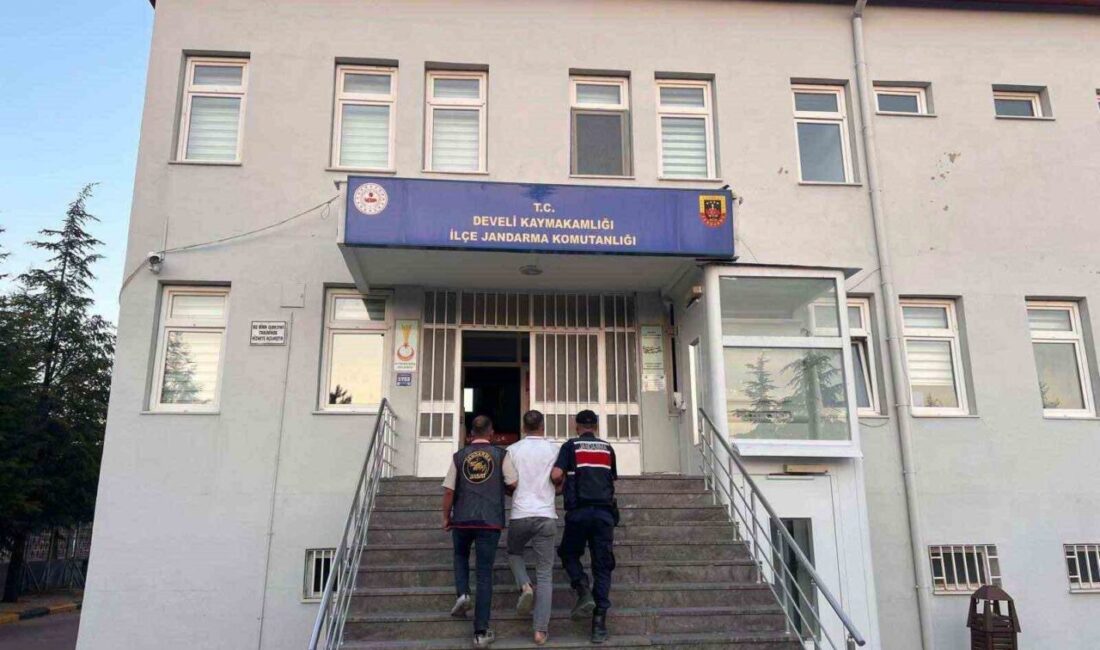 Kayseri'de Jandarma ekipleri, FETÖ üyesi S.T.'yi 6 yıl 3 ay