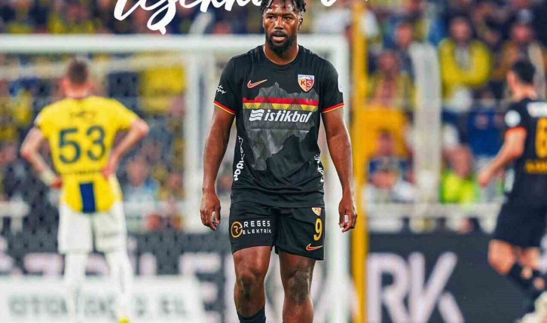 Kayserispor, forvet oyuncusu Duckens Nazon'un İran'ın Esteghlal FC kulübüne transfer
