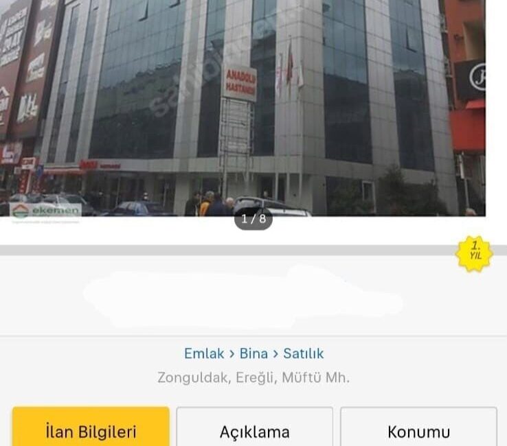 Zonguldak'ın Ereğli ilçesinde yer alan ve uzun yıllar sağlık hizmeti