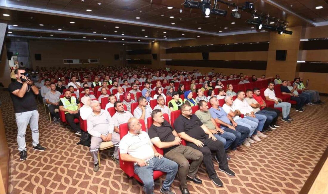 Kepez Belediyesi, Park ve Bahçeler Müdürlüğü çalışanlarına iş sağlığı ve