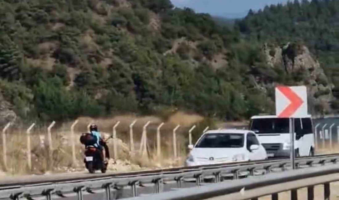 Tokat'ta, D-100 karayolunda, 55 ARM 285 plakalı motosiklet sürücüsü ters