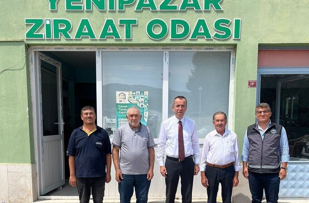 Çetin Ayvalık, Tarım ve Orman İl Müdürü, Yenipazar Ziraat Odası'nı