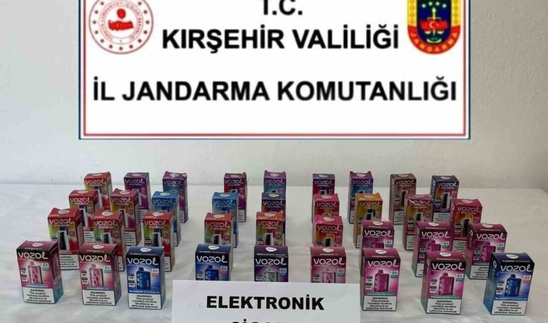 Kırşehir'de jandarma, M.E.E. isimli şüpheliye yönelik düzenlenen operasyonda 36 adet