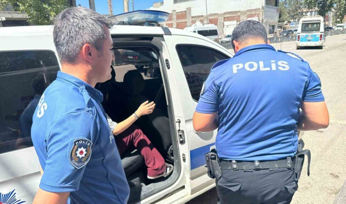 Adıyaman'da 19 yaşındaki B.K., kız arkadaşının şiddetine uğrayarak polis merkezine
