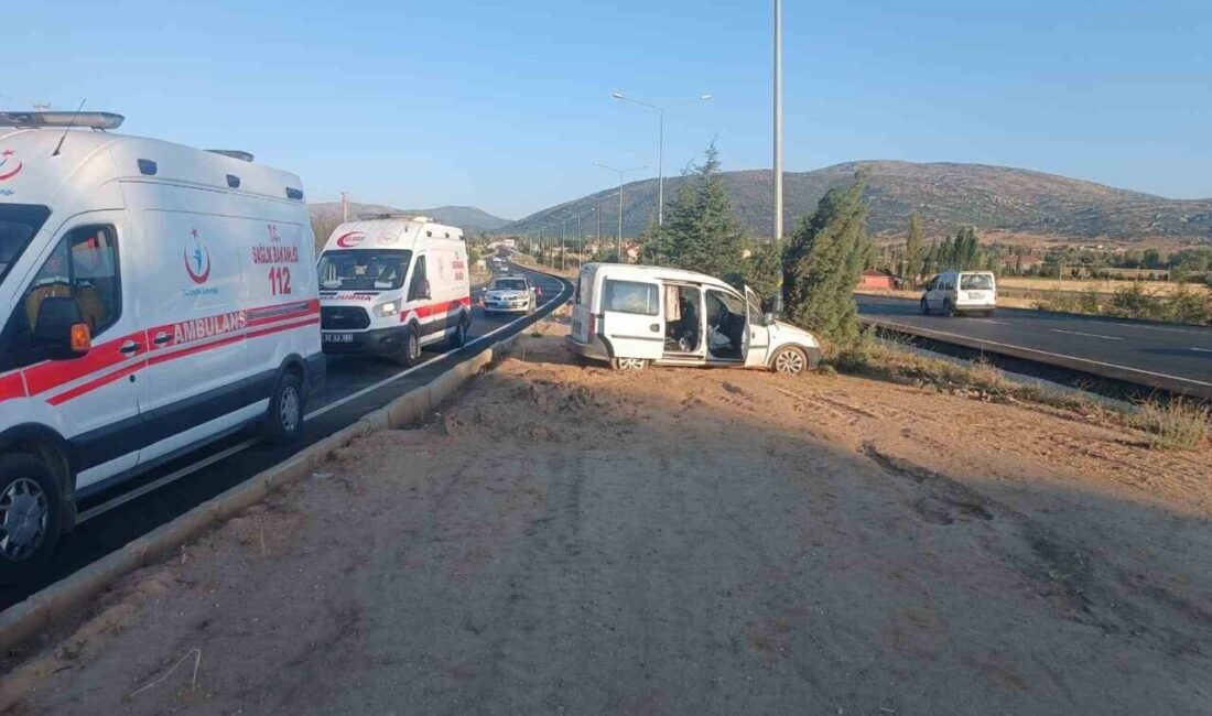 Isparta'nın Şarkikaraağaç ilçesinde Fecir H. yönetimindeki hafif ticari araç, kontrolü