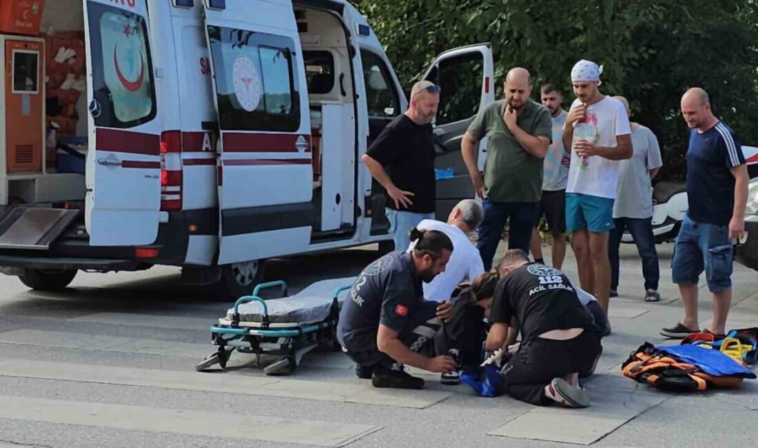 Sakarya'nın Sapanca ilçesinde, 20 yaşındaki Ömer Ö. kontrolünü kaybettiği motosikletten