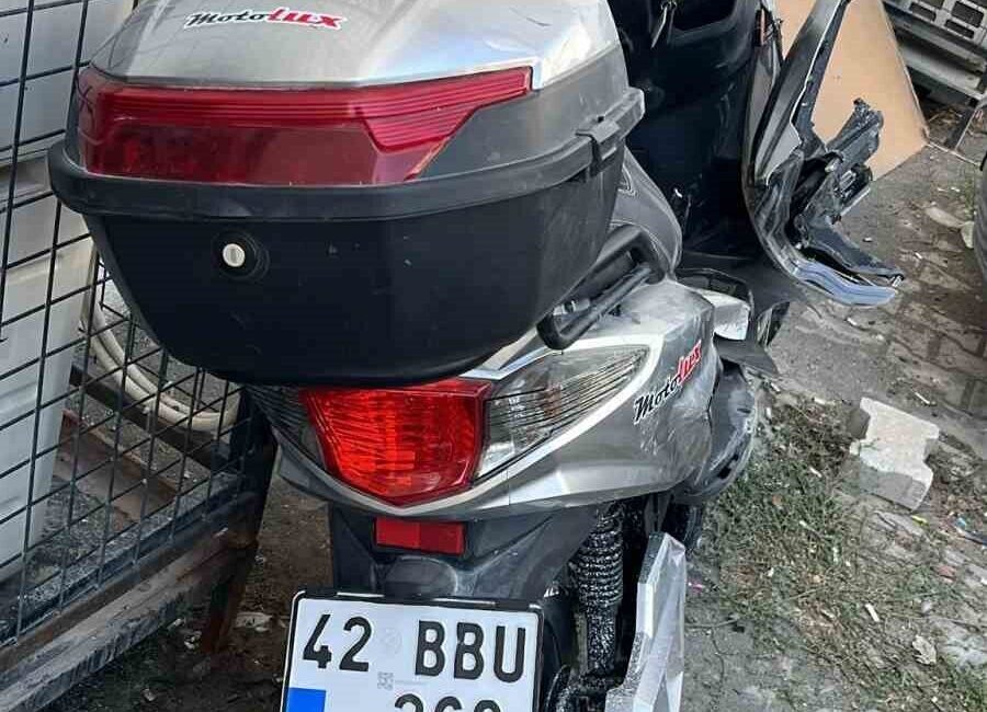 Konya'nın Karapınar ilçesinde meydana gelen trafik kazasında B.H. ve S.E.G.