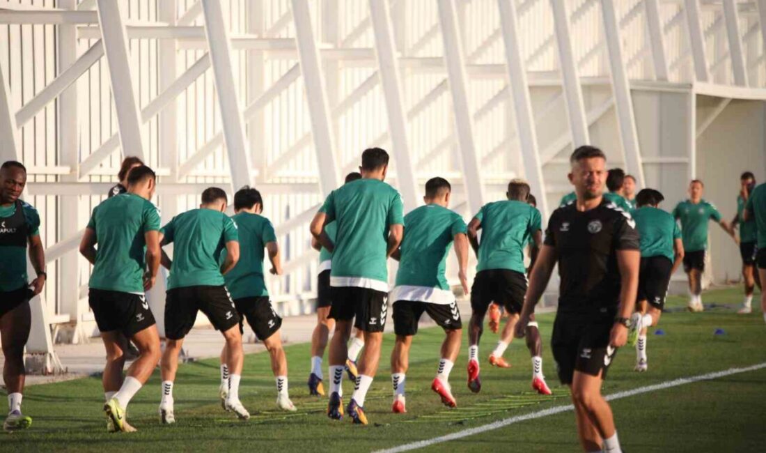 Konyaspor, Göztepe ile oynayacağı zorlu maçın hazırlıklarını sürdürüyor. Teknik Direktör