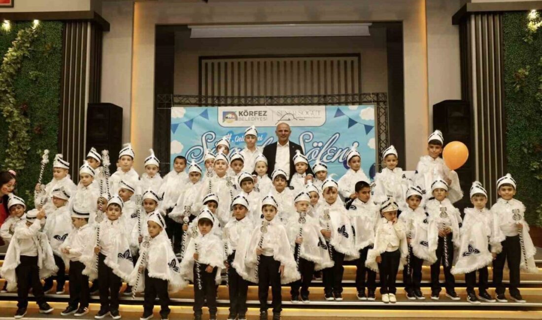 Körfez Belediyesi, dördüncü Sünnet Şöleni’ni Tütünçiftlik Kültür Merkezi'nde düzenleyerek 55