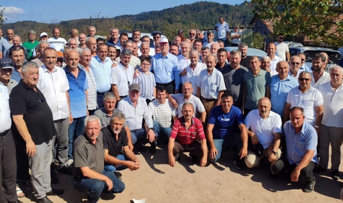 Şemsi Bayraktar, Karasu'da fındık bahçelerini inceleyerek, iklim değişikliği, kuraklık ve