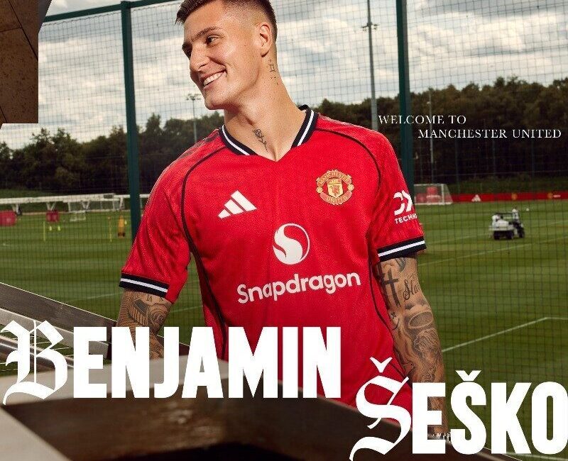 Manchester United, Bundesliga ekiplerinden Leipzig'ten Sloven forvet Benjamin Sesko'yu 5