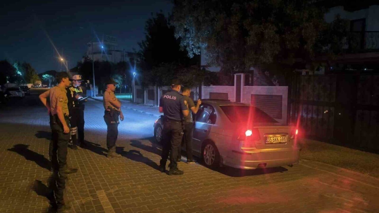 Manisa'da, İl Emniyet Müdürlüğü'nce yapılan uygulama sonucunda 397 kişi sorgulandı,