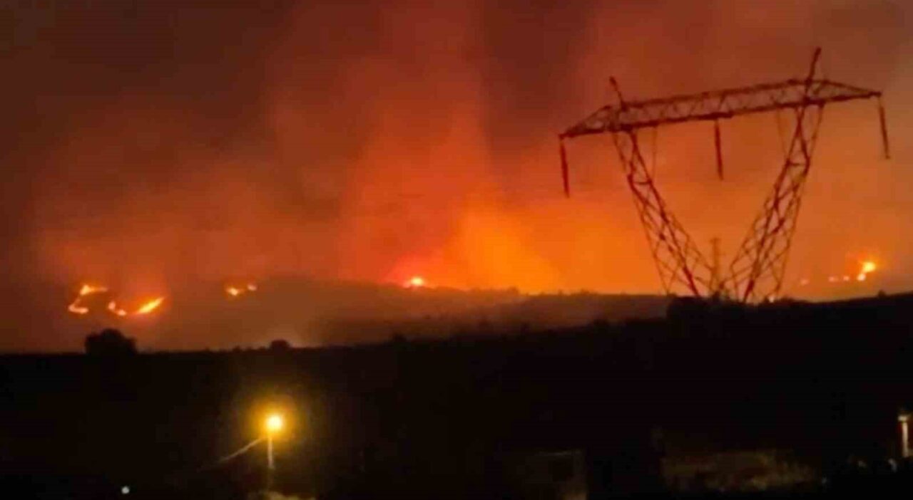 Manisa'nın Alaşehir ilçesindeki Badınca Mahallesi'nde çıkan orman yangınına, İzmir Orman