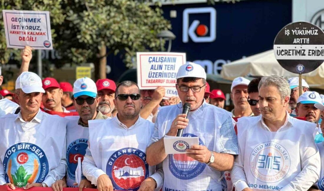 Ahmet Yasav, Manisa'da düzenlediği basın toplantısında kamu işvereninin sunduğu toplu