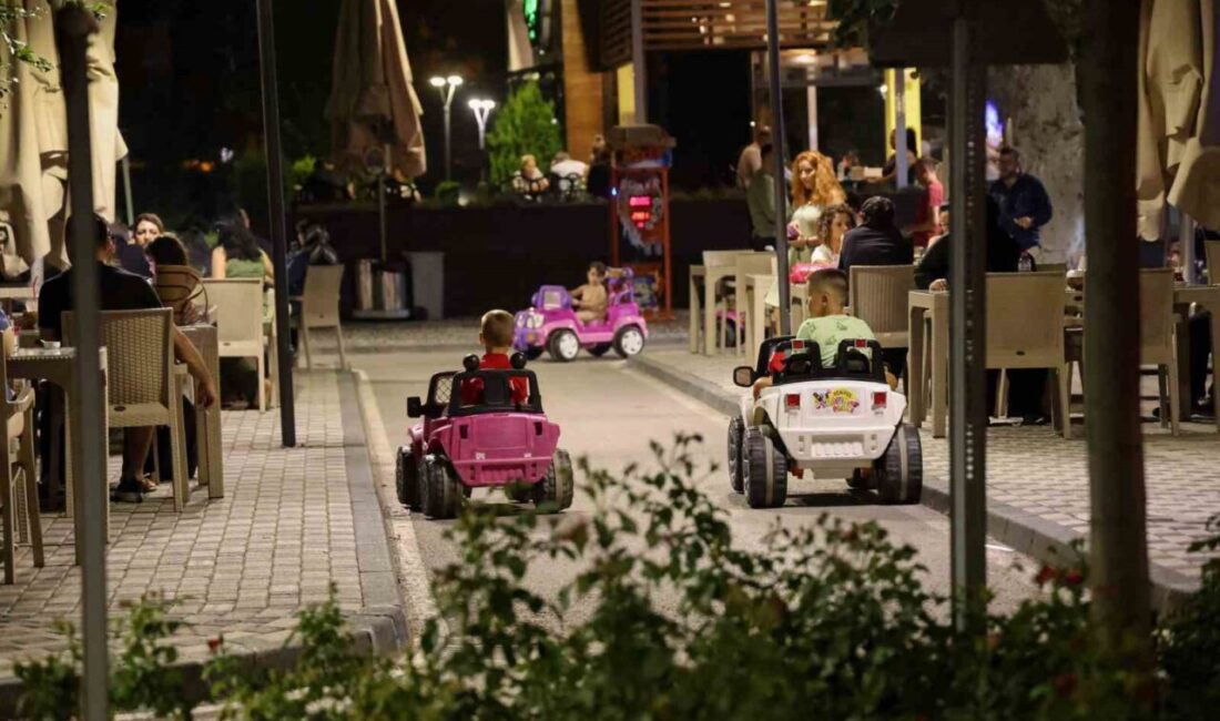 Konya'nın Meram ilçesinde bulunan Berlika ve Yeniyol Trafik Parkları, yaz