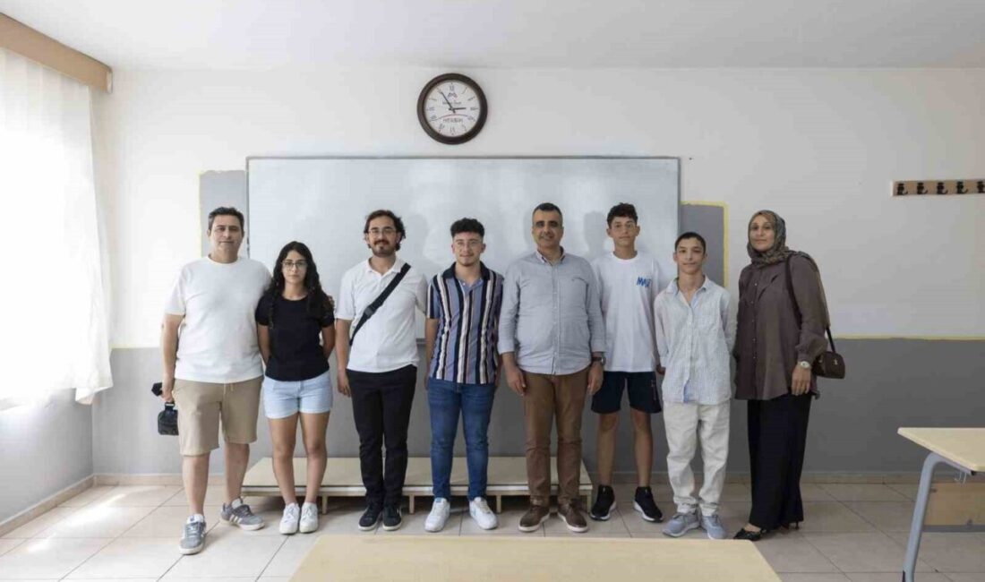 Mersin Büyükşehir Belediyesi'nin LGS Kurs Merkezleri, 2025 yerleştirme sonuçlarıyla 340
