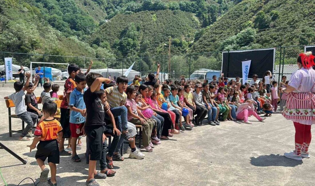 Yeşilırmak Elektrik Dağıtım A.Ş. (YEDAŞ), Ordu'da mevsimlik tarım işçilerinin çocukları