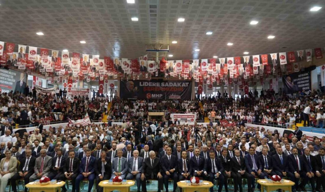 Milliyetçi Hareket Partisi, "Asırlık Birlik, Sonsuz Kardeşlik" temasıyla Erzurum'da "Terörsüz