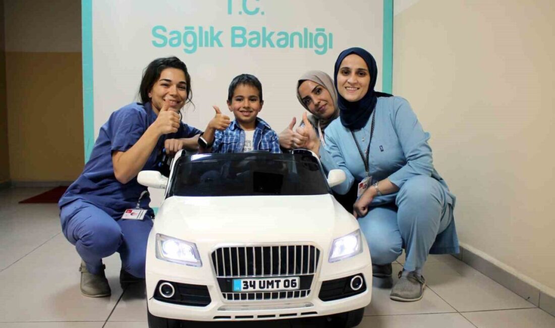 Mardin’in Midyat Devlet Hastanesi, çocukların sünnet öncesi stresini azaltmak amacıyla