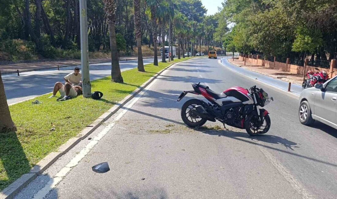 Antalya'nın Manavgat ilçesinde Hedi D. yönetimindeki motosiklet, direksiyon hakimiyetinin kaybedilmesi