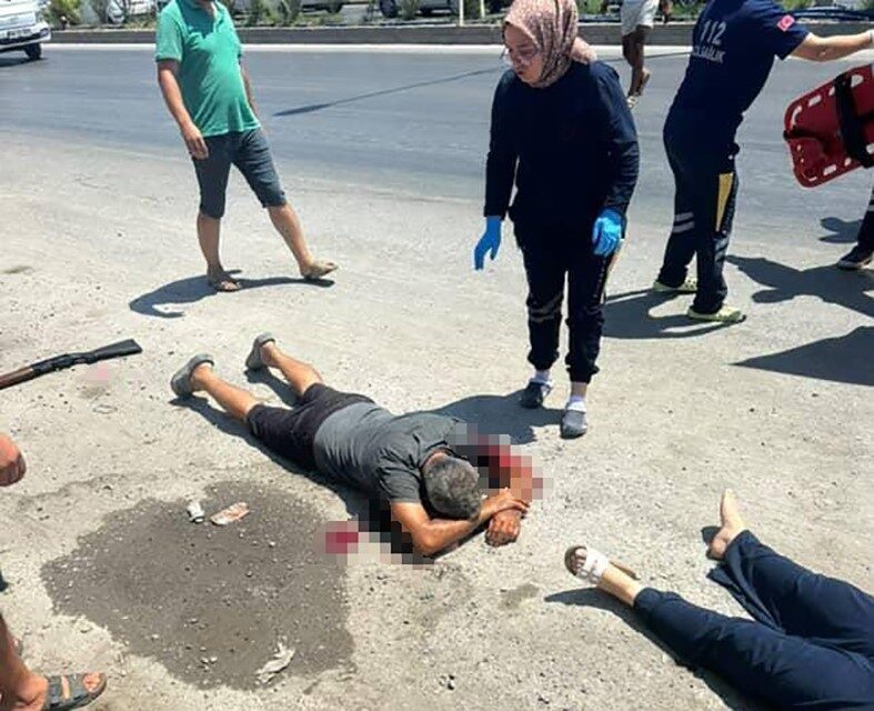 Mersin'in Anamur ilçesinde, N.Ş. (40) kıskançlık nedeniyle tartıştığı kadın arkadaşı
