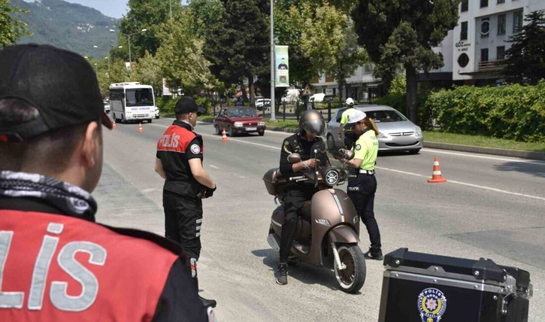 Ordu'da trafik kazalarını önlemek amacıyla yapılan denetimlerde, son bir haftada