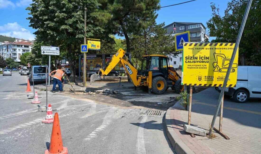 Bursa Büyükşehir Belediyesi, Orhangazi'de I. Tekil ve Ali Tekin Caddesi’nde