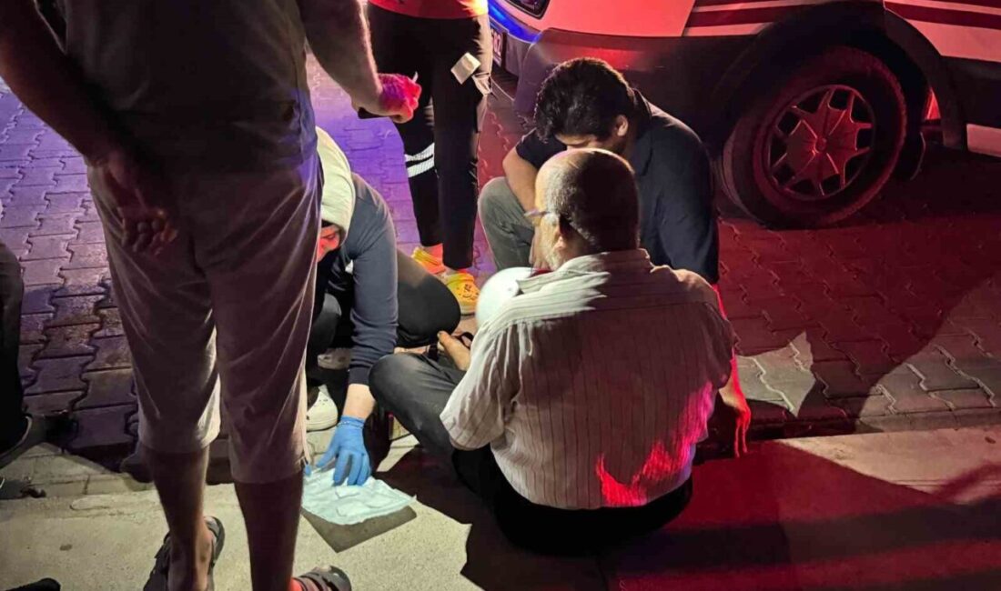 Antalya'nın Gazipaşa ilçesinde otomobil ve motosikletin çarpıştığı kazada motosiklet sürücüsü