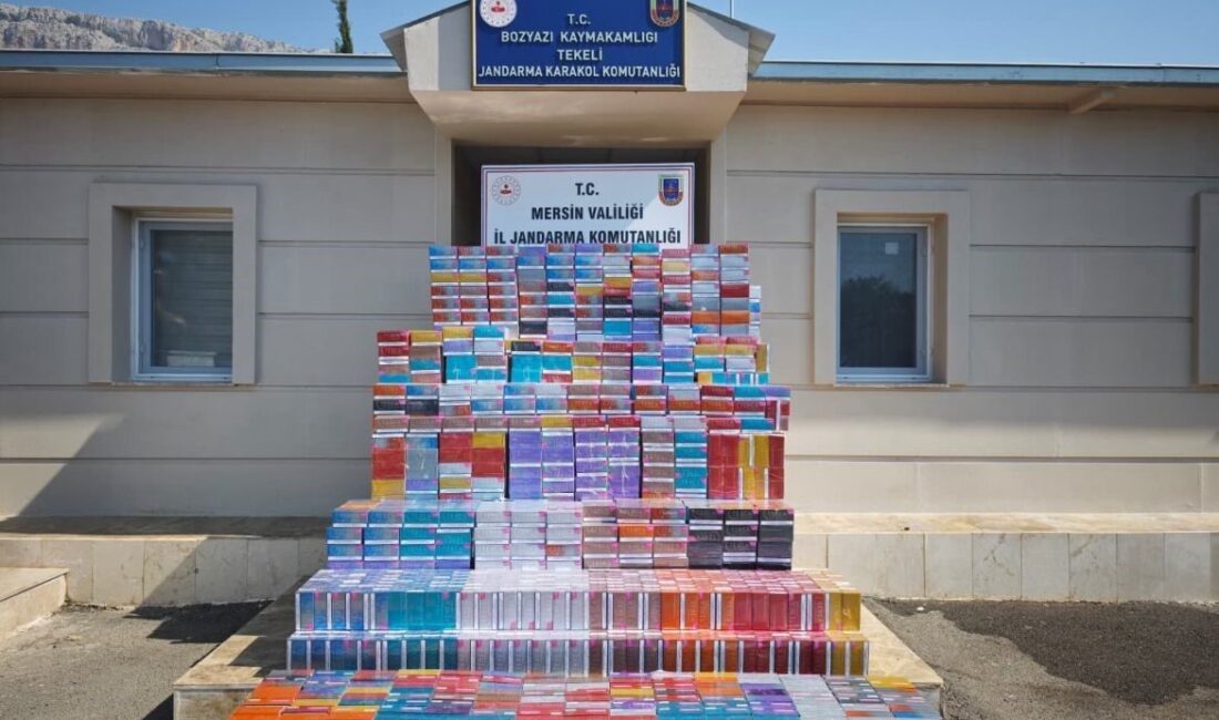 Mersin'in Bozyazı ilçesinde jandarma, C.Ü. isimli şüphelinin aracında 7,5 milyon