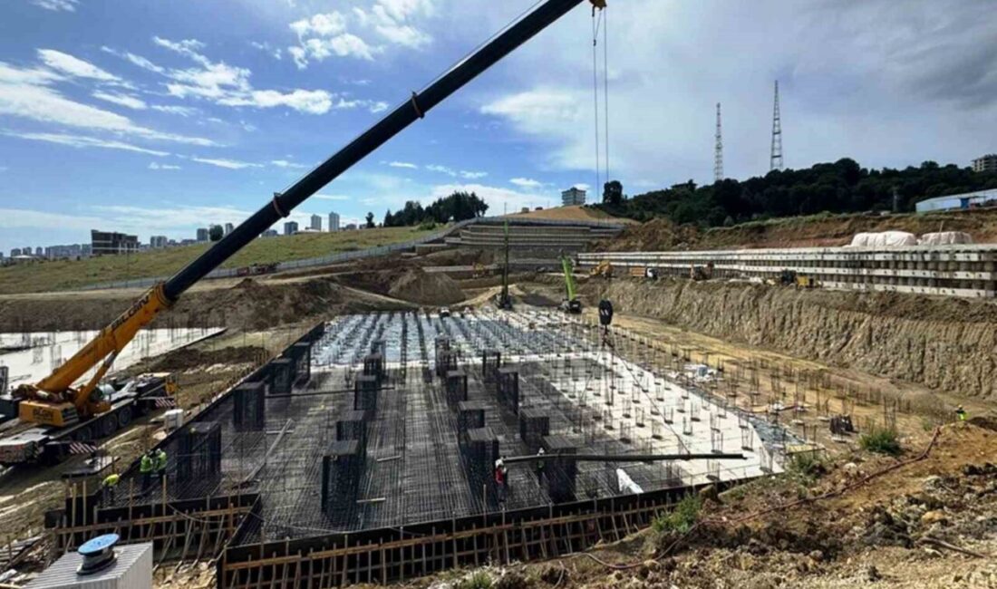 Samsun'da, 4 ilçeye hizmet verecek 3 ilçe hastanesinin yapımı devam