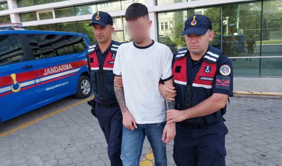 Samsun'un Canik ilçesinde 17 yaşındaki B.K., jandarma ekiplerinin düzenlediği operasyonda