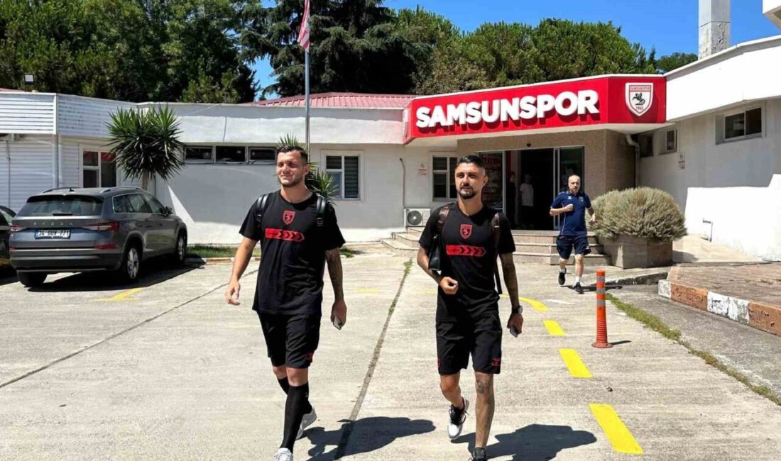 Samsunspor, Trendyol Süper Lig'in 2. haftasında Kocaelispor ile karşılaşmak üzere