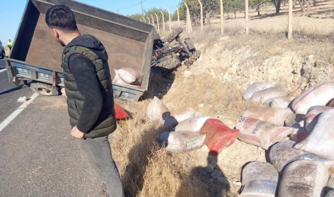 Şanlıurfa'nın Birecik ve Halfeti ilçelerinde meydana gelen iki traktör kazasında