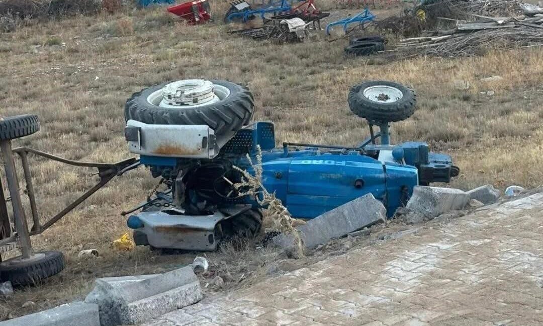 Yozgat'ın Şefaatli ilçesinde meydana gelen traktör kazasında Ersoy Ertuğrul ve