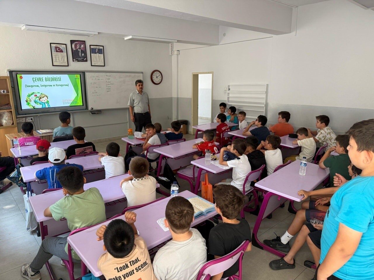 Simav İlçe Müftülüğü, yaz Kur’an kurslarında öğrencilere mahremiyet eğitimi veriyor.
