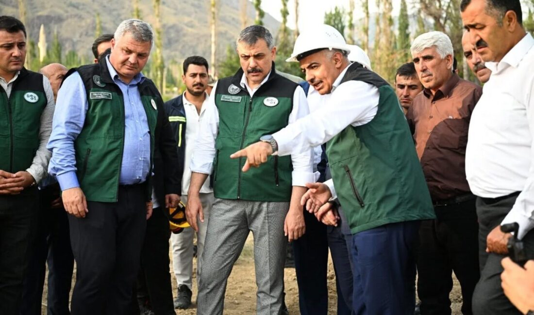Erzurum'un Oltu ilçesindeki Sivridere Göleti Sulaması Projesi kapsamında, 1. kısımda