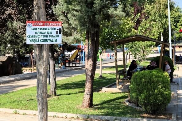Söğüt Belediyesi, çevre bilincini artırmak amacıyla park ve piknik alanlarına