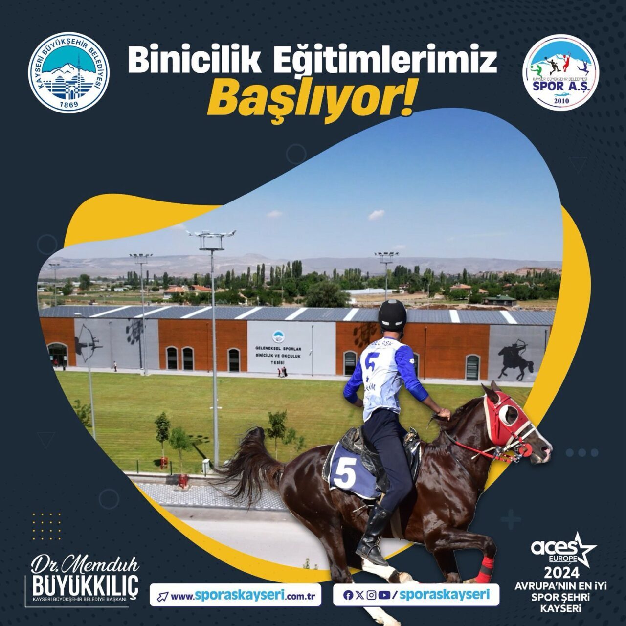 Kayseri Büyükşehir Belediyesi, Başkan Dr. Memduh Büyükkılıç liderliğinde, Geleneksel Sporlar