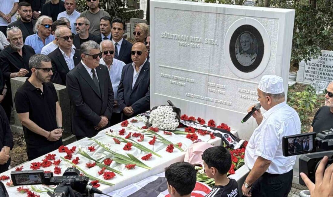 Beşiktaş Onursal Başkanı Süleyman Seba, vefatının 11. yıldönümünde Feriköy Mezarlığı’nda