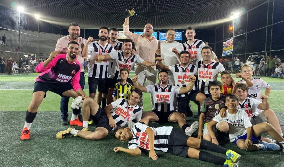 Aydın'ın Yenipazar ilçesinde düzenlenen geleneksel halı saha futbol turnuvası, 7