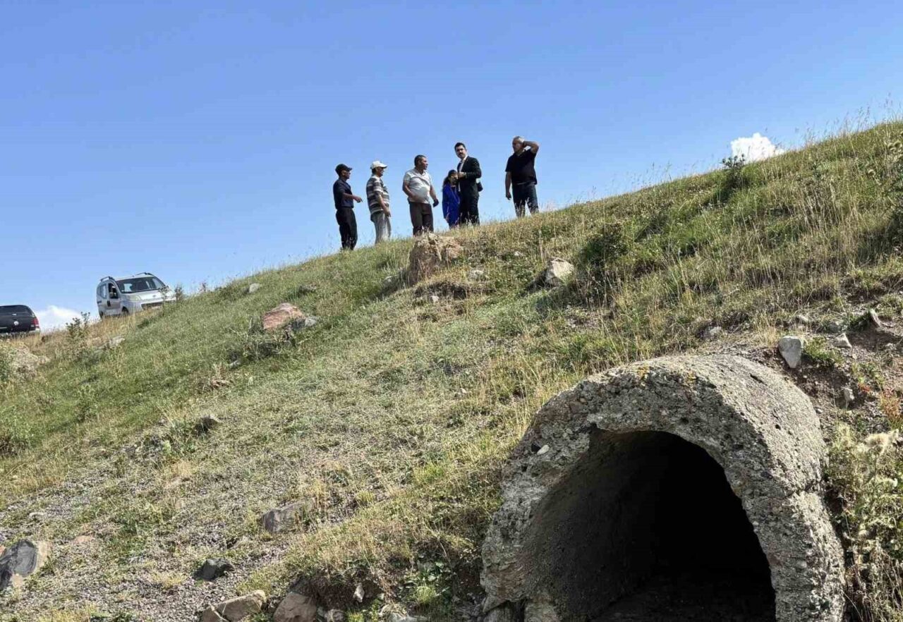 Kars'ın Susuz ilçesinde, Kaymakam Muhammed Emin Tutal'ın ve ilgili ekiplerin